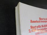 Official Railway Guide 1974 July August  North American Freight Service Edition