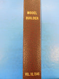 Model Builder Suckert Style Binding Volume 10 1946  8 issues