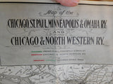 Chicago St. Paul Minneapolis & Omaha Annual Report 1907 26th annual report  MAP