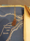 New York Central Railroad application Discontinue pass service 1932?  Maps Damag