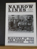 Narrow Lines Magazine #53 1988 October NWNGR Modelling Part 9 Elementary etching