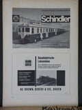 Eisenbahn Amateur 1958 3 Marz Abschied vom ertsen elektrischen Schweizer Tram