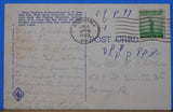 Postcard Pennsylvania Railroad Station Pittsburgh PA Postmarked 1943