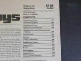 Model Railways Magazine #680 September 1981 Crystal Palace Pneumatic Railway