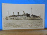 Postcard U.S.S Leviathan Ocean Liner 3.5 x 5.5