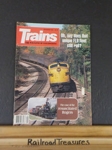 Trains Magazine 1983 September Case of the resuscitated Rogers Unique FL9 fleet