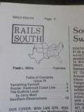 Rails South #16 1981 May-June SCL Diesel Roster L&N Guthrie local