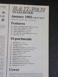 Railfan & Railroad Magazine 1992 January RailTex in Georgia