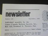 Upper Canada Railway Society Newsletter #248 September 1966 Strike