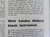 Trains Illustrated Magazine Bound Volume 9  1956