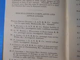 Annual Report Kentucky 1920-1921 Railroad Commission HArd Cover
