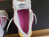 Nike Tekno womens sneakers A03108-104 Size 9 White, Hot Pink & Neon Orange