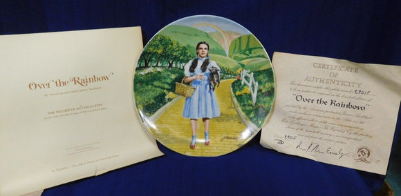 Plate Wizard of Oz collection, Over the Rainbow p0207