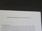 Chicago and Western Indiana Railroad Company Annual Report 1983