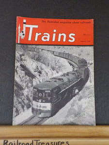 Trains Magazine 1950 February Missouri Pacific's 6001 Norfolk & Western re-equip