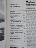Modern Railways 1963 October Beeching-Stonham affair British Rys timetables wint