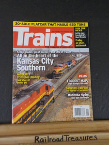 Trains Magazine 2009 September Kansas City Southern Amtrak's Stimulus money