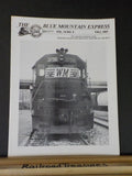 Blue Mountain Express 1987 Fall Western Maryland Historical Society