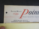 EMD Pointers 1967 October 31 Quick release valve to handbrake cable adjustment