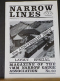 Narrow Lines Magazine #60 1989 December 10th Anniversary Issue Layout Special