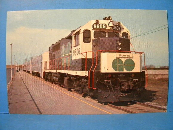 Postcard GO 9806 Canadian National Railway 1971
