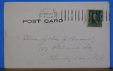 Postcard Railroad Station NorthHampton Mass Postmarked 1905