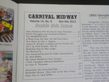 Carnival Midway Vol 14 #6 November/December 2012 Pinto Brothers Fire Trucks