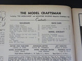 Model Craftsman RMC 1946 November Build a steam shovel Worm drives