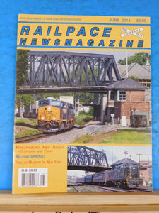 Rail Pace News Magazine 2014 June Railpace Philipsburg NJ