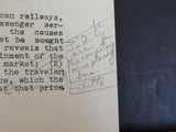 Passenger Traffic Report by Section of Transportation Service  soft cover