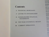 ACF Industries Annual Report 1968 April 30th Financials Statistical review
