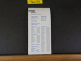 Map Norfolk Southern system map 1999 NS