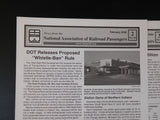 News from the National Association of Railroad Passengers 2000 COMPLETE YEAR Lot