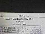 Upper Canada Railway Society Newsletter #475 May 1989 Transition  Decade 1