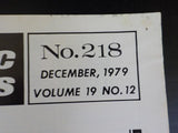 Pacific News #218 1979 December Winter Railroading in the west UP Mopac DAMAGE