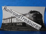 Photo Soo Line Locomotive #503-A 2203-C  8x5 B&W 1972