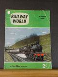 Railway World 1960 August Vol 21 No 243 5600 class tank locomotives Betchwood Qu