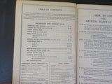 Official Guide of the Railways 1969 February Us Puerto Rico Canada Mexico Cuba