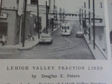 Trolley Talk #88 1971 December Ohio Trolley Trails. Lehigh Valley Traction Lines
