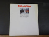 Rhatische Bahn Heute Morgen  Gestern     HArd Cover