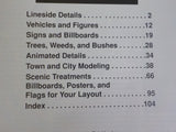 Detailing Tips and Techniques From Model Railroader Magazines Soft Cover