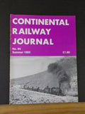 Continental Railway Journal #94 Summer 1993 Notes & News: Europe, Africa, Asia,
