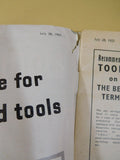 Model Engineer #2827 1955 July 28th Ventilating Small Electric Motors Simple stm
