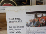 VIA Timetable Lot of 17 1987-1998 Various Dates  National System time tables