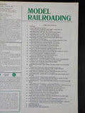 Model Railroading 1984 November December AAR boxcars Horses People Car rosters