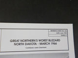 Great Northern Goat Reference Sheet #164 June 1990 North Dakota Blizzard 1966