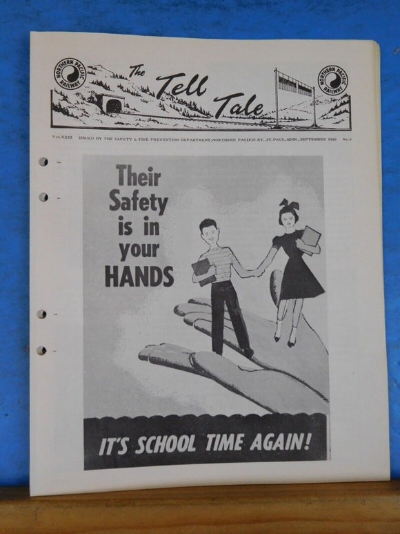 Tell Tale 1960 September Northern Pacific Employee Magazine Telltale