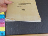 New York New Haven and Hartford Railroad Company Annual Report 1932 61st