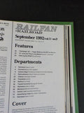Railfan & Railroad Magazine Bound Volume 11 January - December 1992 Green