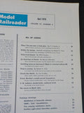 Model Railroader Magazine 1970 April Warther;s carved locomotives